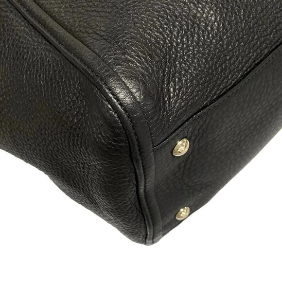 Auth GUCCI Soho Cellarius 282309 Black Leather - Tote Bag - Picture 3 of 16